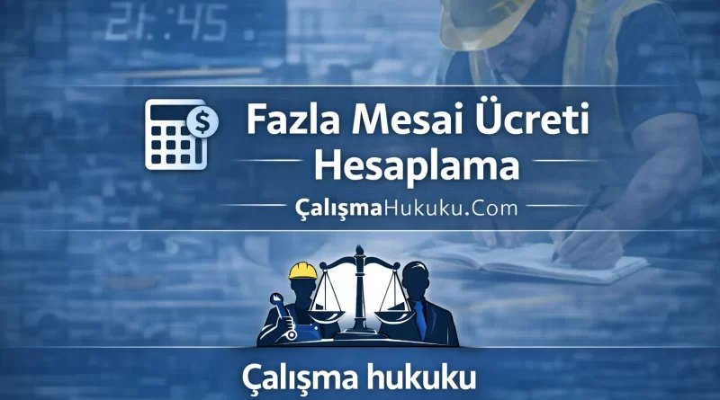 Fazla Mesai Ücreti Hesaplama