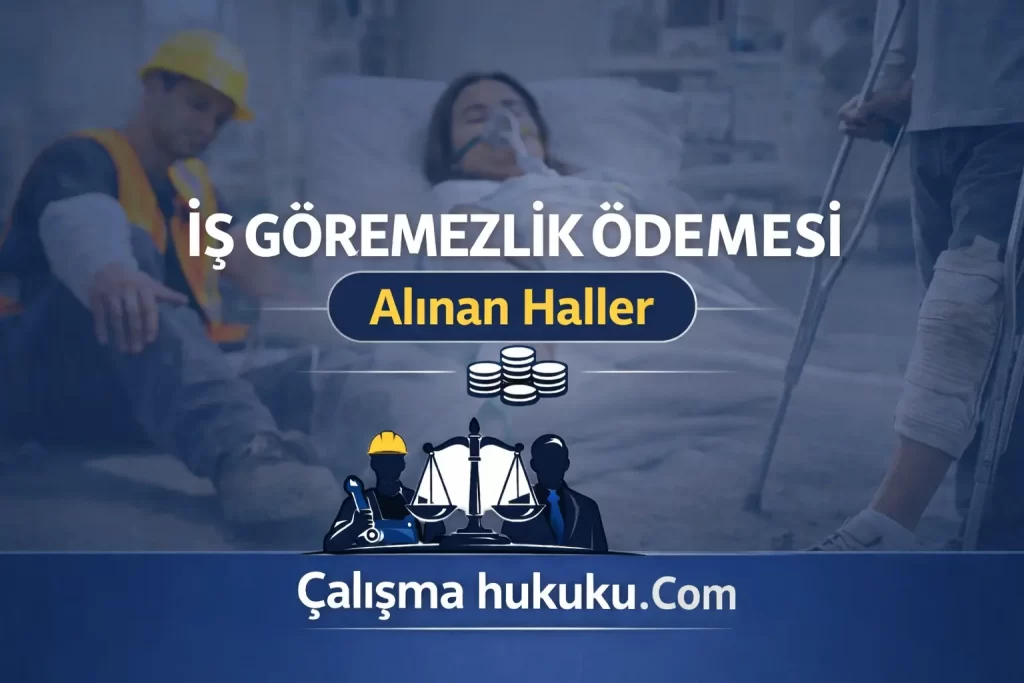 İş Göremezlik Ödemesi Alınan Haller